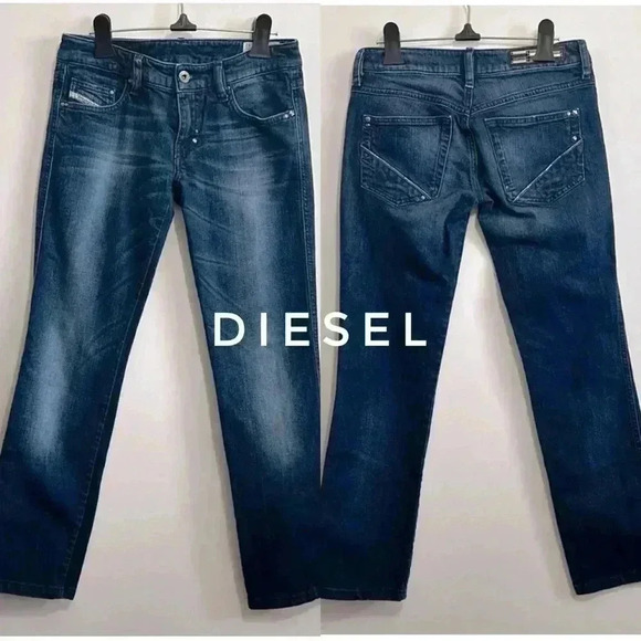 DIESEL  LHELA blue jeans size 25 - Picture 1 of 5
